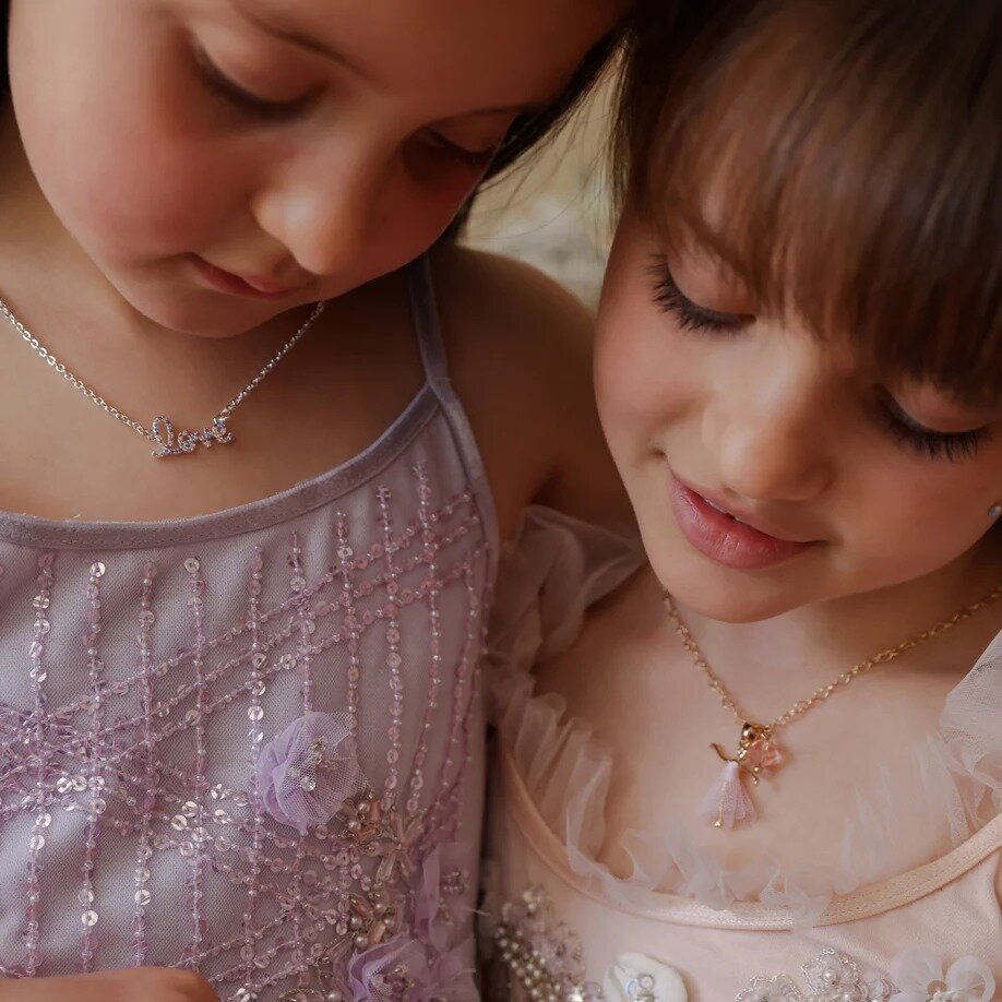 Kids ballerina deals necklace