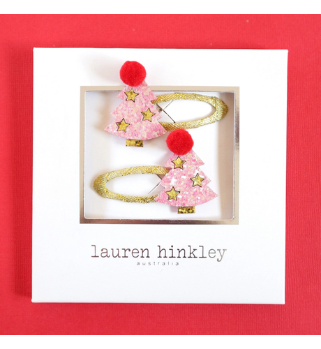 Lauren Hinkley Christmas Tree Hair Clips