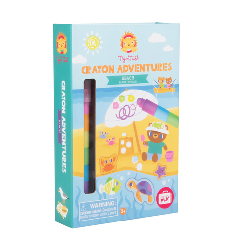 Tiger Tribe Crayon Adventures - Beach