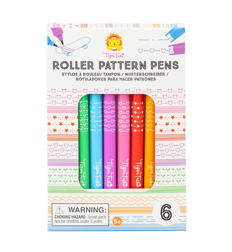 Tiger Tribe Roller Pattern Pens