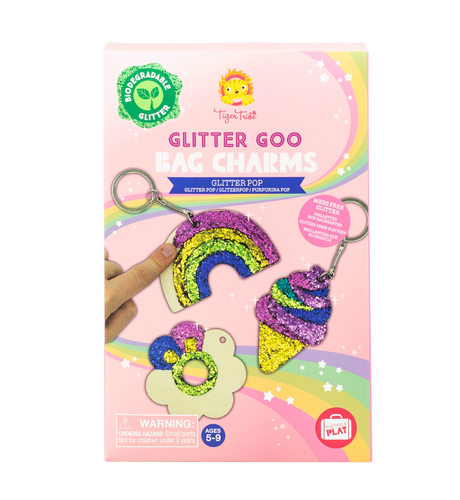 Tiger Tribe Glitter Goo - Bag Charms