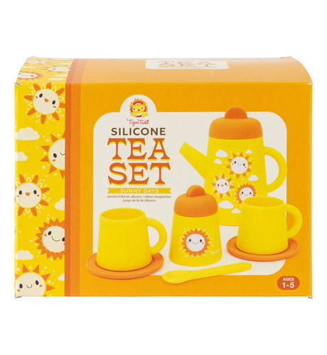 Tiger Tribe Silicone Tea Set - Sunny Days