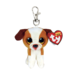 Ty Beanie Boos Clip Hugo - Brown/White Dog