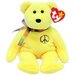 Ty Beanie Babies Peace II - Yellow Bear