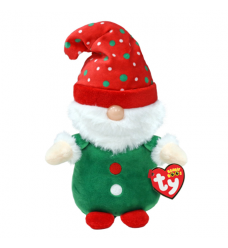 Ty Xmas Gnolan - Green Gnome