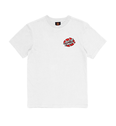 Santa Cruz Meek Slasher Tee - White