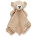 Purebaby Knitted Bear Comforter - Camel