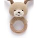 Purebaby Knitted Dog Rattle - Ginger