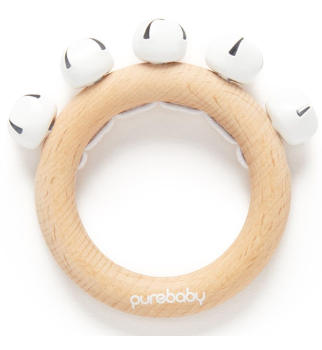 Purebaby Bell Ring - Natural
