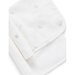 Purebaby Muslin Facewasher 2Pk - Pale Grey Leaf