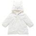 Purebaby Hooded Bathrobe - Vanilla Bunny