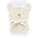 Purebaby Bath Mitt - Wheat Melange Bear