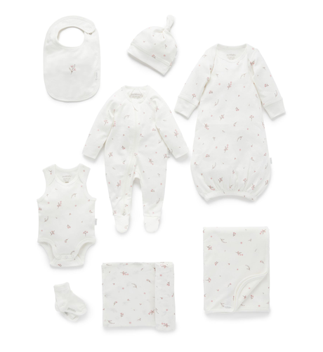 Purebaby Hospital Bag Small - Vanilla Blossom