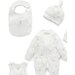 Purebaby Hospital Bag Small - Vanilla Blossom