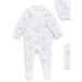 Purebaby Newborn Hospital Pack - Pale Grey Tree