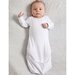 Purebaby Sleepsuit - White