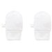 Purebaby Premi Mittens - White