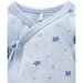 Purebaby Premi Crossover L/S Growsuit - Blue Leaf