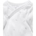 Purebaby Premi Crossover L/S Growsuit - Pale Grey Leaf