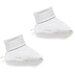 Purebaby Booties - Pale Grey Melange