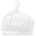 Purebaby Knot Hat - Pale Grey Leaf W Spot