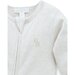 Purebaby Rib Zip L/S Growsuit - Wheat Melange
