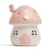 Little Belle Porcelain Fairy House Nightlight - Pink & Gold