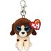 Ty Beanie Boos Clip Muddles - Brown/White Dog