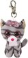 Ty Beanie Boos Clip Kiki - Grey Cat