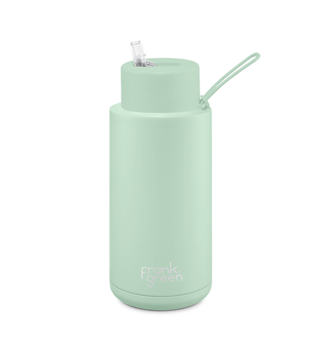 Frank Green 1000ml Bottle (straw) - Mint Gelato