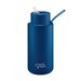 Frank Green 1000ml Bottle (straw) - Deep Ocean