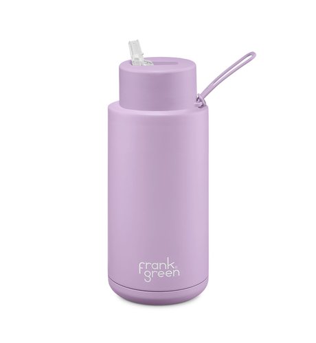 Frank Green 1000ml Bottle (straw) - Lilac Haze