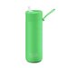 Frank Green 595ml Bottle (straw) - Neon Green