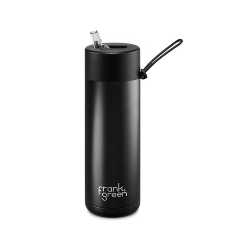 Frank Green 595ml Bottle (straw) - Midnight