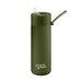 Frank Green 595ml Bottle (straw) - Khaki