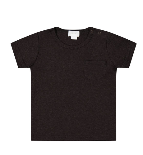 Jamie Kay Cameron Pima Cotton Tee - Dark Chocolate