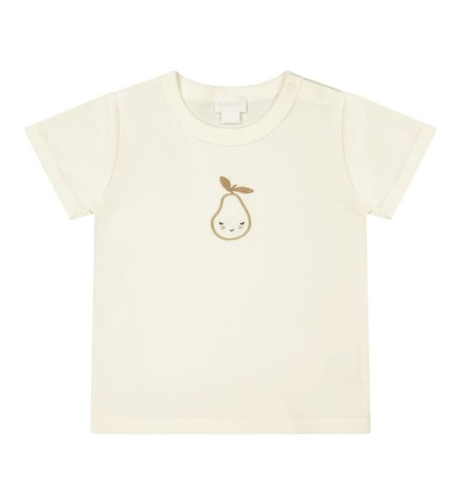 Jamie Kay Aude Pima Cotton Tee - Milk Pear