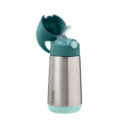 B.Box Insulated Drink Bottle 350ml - Emerald Forest