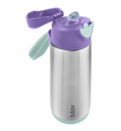 B.Box Insulated Sport Spout Bottle 500ml - Lilac Pop