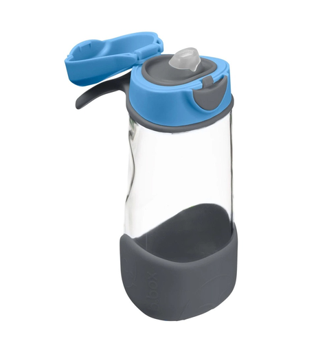 B.Box Sport Spout Bottle 450ml - Blue Slate