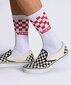 Vans Classic Check Crew Socks 3pk - White