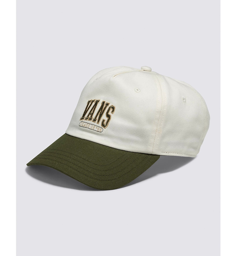 Vans The Campus Cap - Marshmellow/Dark Green