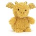 Jellycat Little Dragon - Gold & Glitter