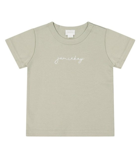 Jamie Kay Aude Pima Cotton Tee - Mist