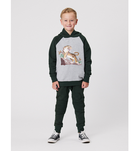 Radicool Dude Mountain Tiger Raglan Hood