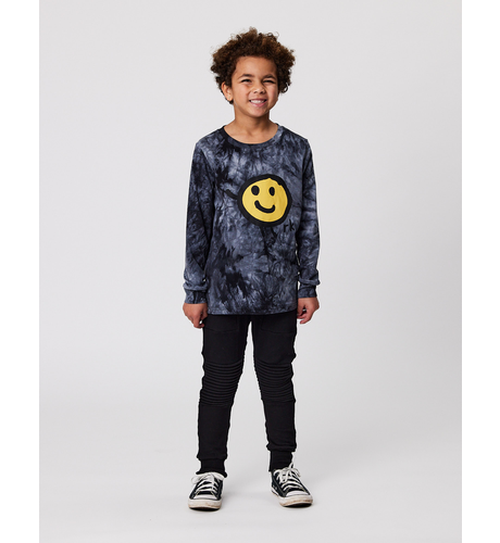 Radicool Dude Smiley Tie Dye Ls Tee