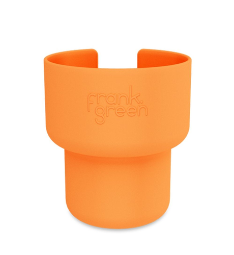Frank Green Car Cup Holder Expander - Neon Orange