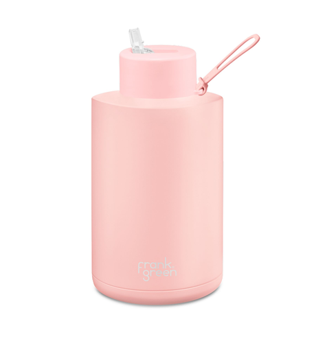 Frank Green 2000ml Bottle (straw) - Blushed