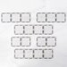 Connetix Clear Rectangle Pack 12pc