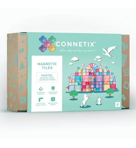 Connetix Pastel Creative Pack 120pc